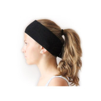 Bellitas, Headband With Velcro (Black)