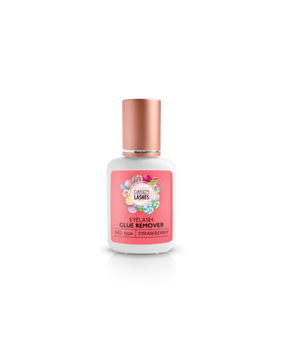 Candy Lashes, Eyelash Glue Remover Gel type Strawberry 15 ml, CL0233