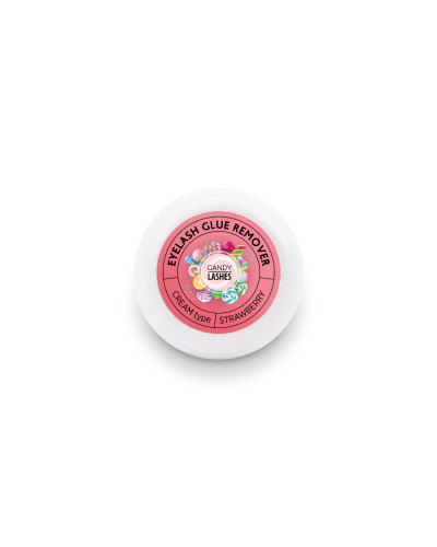 Candy Lashes, Eyelash Glue Remover Cream type Strawberry 10 g, CL0260