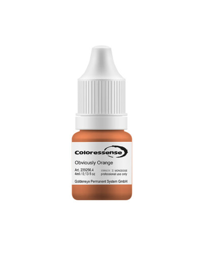 Goldeneye, Coloressense Пигмент 256 Obviously Orange 5 ml. Соответствует REACH, GE239256.4