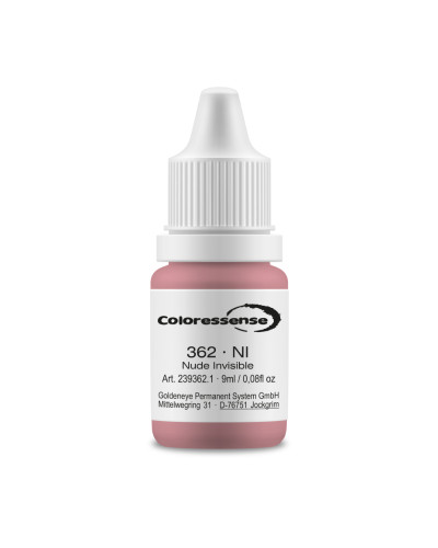 Goldeneye, Coloressense Pigments 362 Nude Invisible 10 ml. Atbilst REACH, GE239362.1