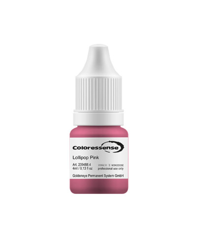 Goldeneye, Coloressense Пигмент 488 Lollipop Pink 5 ml. Соответствует REACH,  GE239488.4