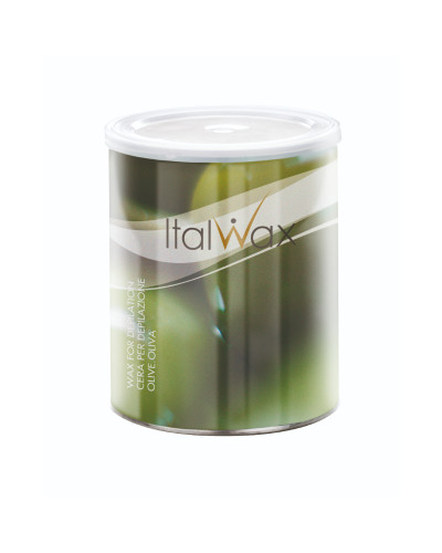 Italwax, TIN LIPOWAX Classic 800g, Olive, 02-0048