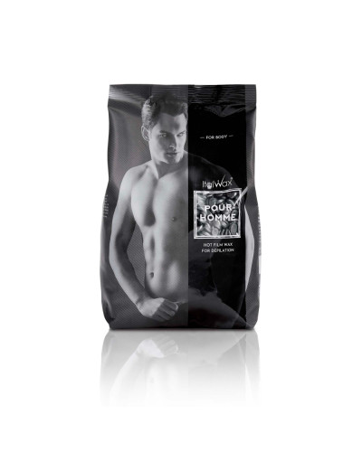 Italwax, Пленочный воск, Silver для мужчин 1 kg, 02-0006