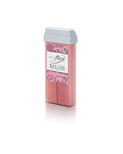 Italwax, Мягкий воск в картридже Flex, Масло розы, 100ml, 02-0085