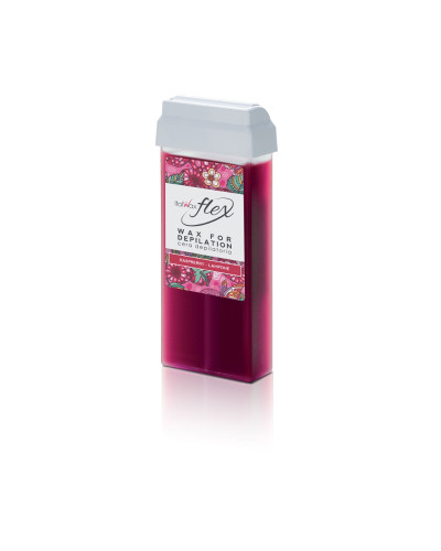 Italwax, Мягкий воск в картридже Flex, Малина, 100ml, 02-0087