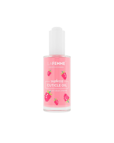 La Femme, Cuticle Oil 50ml - Raspberry, PGOLLF50RA