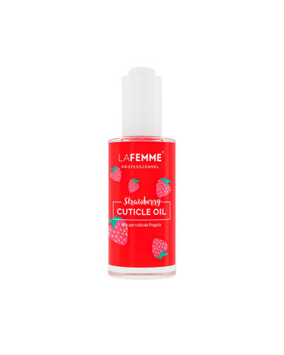 La Femme, Cuticle Oil 50ml - Strawberry, PGOLLF50T