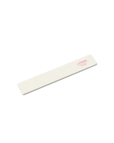 La Femme, Wide Nail File, White 100/180 - Penelope, PLPILF17