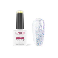 La Femme, Flakes Top Coat No Wipe UV&LED 8gr - C001