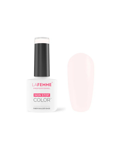 La Femme, Fiber Builder Base UV&LED 8gr - F003_Milky Pink (with vitamine), PVLEDF003