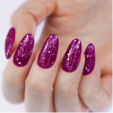 La Femme, Gel Polish UV&LED 8gr - H039_Purple Butterfly