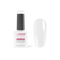 La Femme, Milky White Top Coat No Wipe UV&LED 8gr - M001