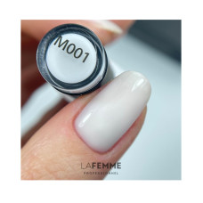 La Femme, Milky White Top Coat No Wipe UV&LED 8gr - M001