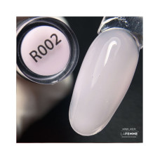 La Femme, Elastīga bāze UV&LED 8g - R002_Maigi rozā