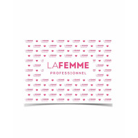 La Femme, Коврик на стол La Femme® Professionnel - Белый с сердечками