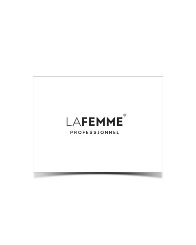 La Femme, galda paliktnis - Melns ar logo, TVGLF02