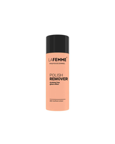 La Femme, Non-Acetone Nail Polish Remover - Sunflower 100ml, ZKMBLF100S