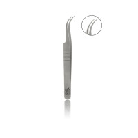 Perfect Silk Lashes Tweezer with curved tip