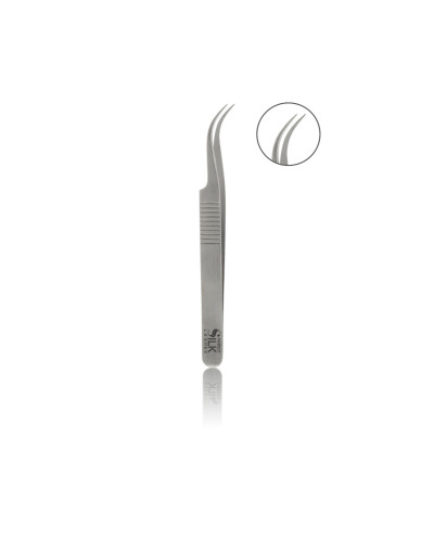 Perfect Silk Lashes Tweezer with curved tip, PSL1103