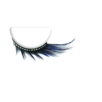 Perfect Silk Lashes, Decorated Eyelashes with Acrylic Stones