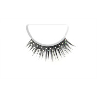 Perfect Silk Lashes, Decorated Eyelashes with Sparkle Studs