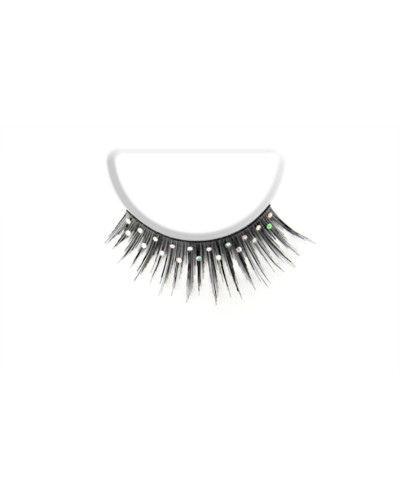 Perfect Silk Lashes,  Декоративные ресницы с сияющими камнями, PSL09D5097