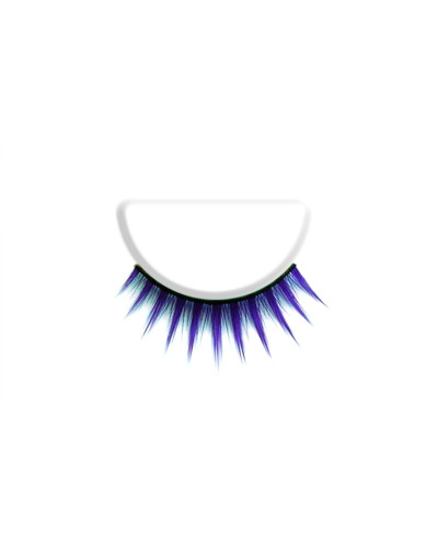 Perfect Silk Lashes,  Декоративные ресницы с кончикoм (мягким), цветные, PSL09D1051