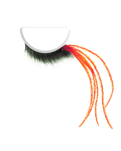 Perfect Silk Lashes, Decorated Feather Tipped Eyelashes, PSL09D4135