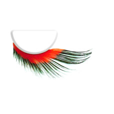 Perfect Silk Lashes, Decorated Synthetic Hair Colorful Wild