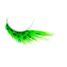 Perfect Silk Lashes, Decorated Synthetic Hair Colorful Wild