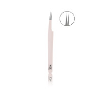 Perfect Silk Lashes, Tweezer with straight tip, Pink