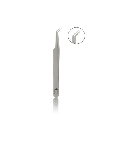 Perfect Silk Lashes, Volume Eyelash Tweezer Extra Angled, PSL1136