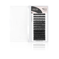 Perfect Silk Lashes, Норковые ресницы LD.07 черныe 8/10/12 mm