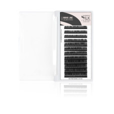 Perfect Silk Lashes, Норковые ресницы LD.07 черныe 8/10/12 mm