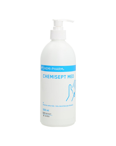 Chemi-pharm, Hand disinfectant CHEMISEPT MED, 500ml, 4742124008895