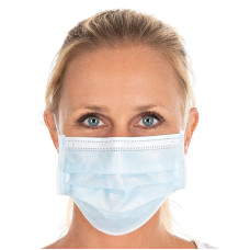 Beautypoint, Medicīniskās sejas maskas TYPE II zilas, 1 kastīte (50 gb)