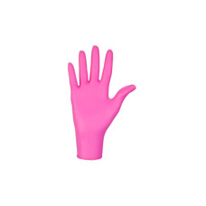 Mercator, Нитриловые перчатки Nitrylex MAGENTA, непудреные, размер M, 100 шт
