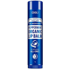 Dr. Bronner's,  Organic Lip Balm Peppermint 4 g