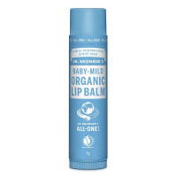 Dr. Bronner's, Органический бальзам для губ Baby-Mild 4 г