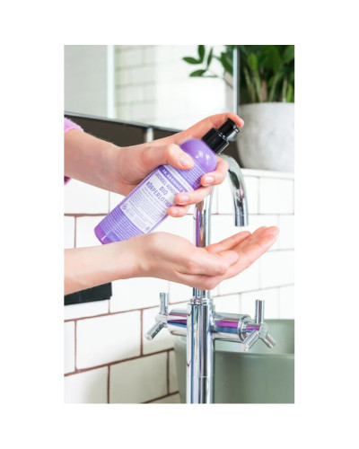 Dr. Bronners, Organiskais ķermeņa losjons Lavanda-kokoksrieksts 240 ml, 0018787261156