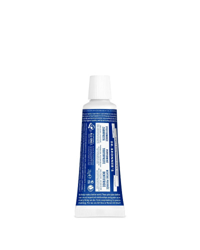 Dr. Bronners,  Toothpaste Peppermint Travel Size 28 g, 0018787321096