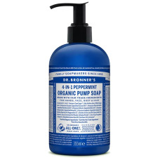 Dr. Bronner's, Organiskās cukura ziepes Piparmētra 355 ml