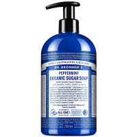 Dr. Bronner's, Organiskās cukura ziepes Peppermint 710 ml