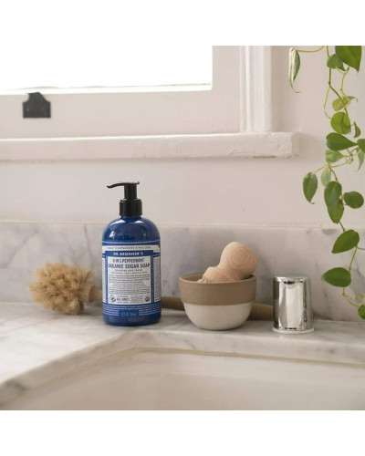 Dr. Bronners, Органическое сахарное мыло Мята 710 мл, 0018787830628