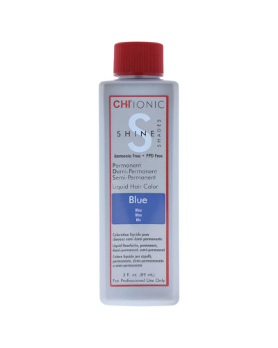 CHI,  Ionic Shine Shades Liquid hair color 89ml Blue, 0633911793008