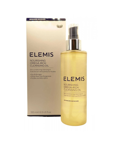 Elemis, Питательное омега-ричное очищающее масло 195 мл, 0641628001798