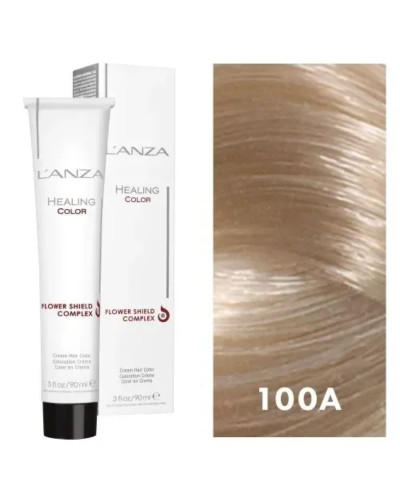 LANZA, Dziedinošā krāsa 100A (100/1) Īpaši gaiša pelnu blondā 90ml, 0654050192446