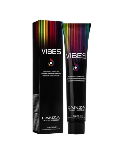 LANZA, Dziedinoša krāsa Vibes Red Color 90ml, 0654050199025