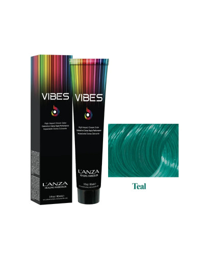 LANZA, Dziedinoša krāsa Vibes Teal Color 90ml, 0654050199049